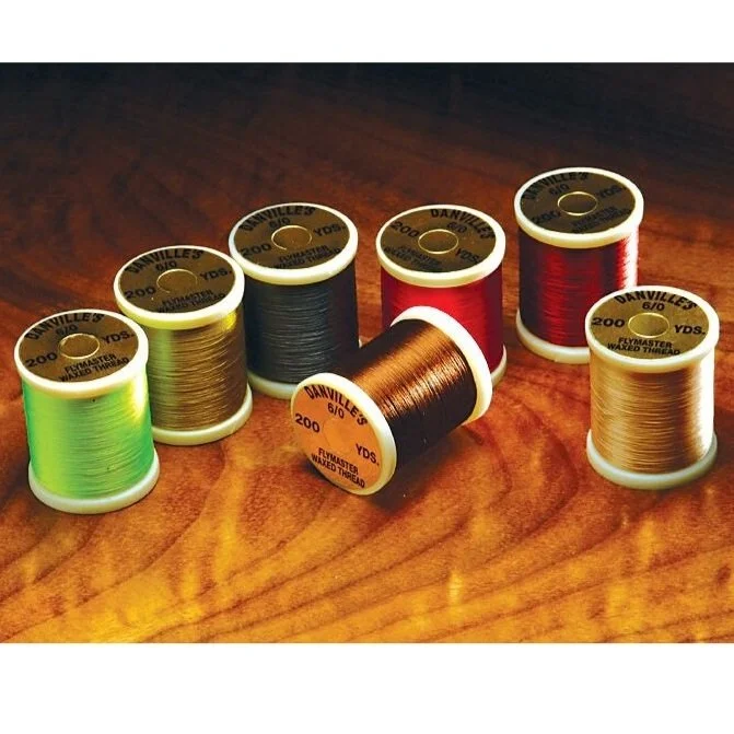 LOTバタフライ122ハンドメイド Danville 6/0 Waxed Flymaster Thread | First Drift Fly Co